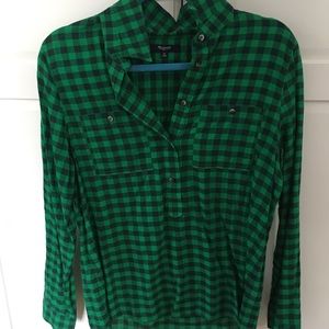 Madewell checkered shirt